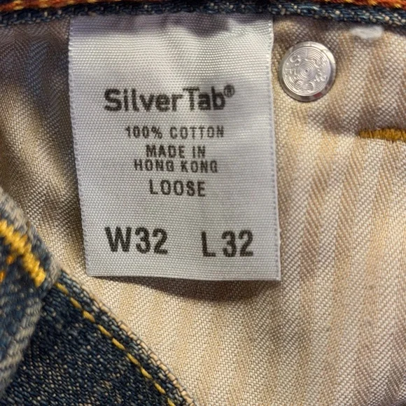 Vintage Levis Silvertab Jeans 32x32 - Picture 13 of 13